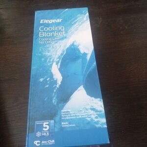 Elegear Revolutionary Cooling Blanket Twin, Absorbs Heat to Keep Body Cool fo...